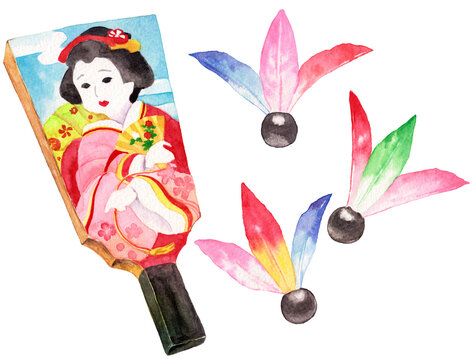 羽子板の羽 の画像 1 061 件の Stock 写真 ベクターおよびビデオ Adobe Stock