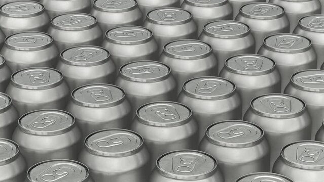 Endless Aluminum 3D Soda Cans