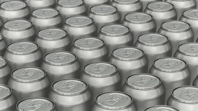 Endless Aluminum 3D Soda Cans