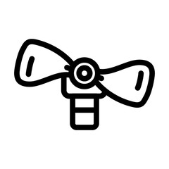 fan connect to mobile phone line icon vector. fan connect to mobile phone sign. isolated contour symbol black illustration