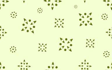 Flowers pastel seamless pattern