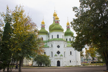 Fototapeta na wymiar Cathedral of St. Nicholas in Nizhyn, Ukraine