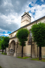 Historic castle in Kezmarok town. Slovakia, Europe. 