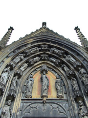Maastricht, The Netherlands - July 2022: Visit the beautiful city of Maastricht - View of the religious monuments