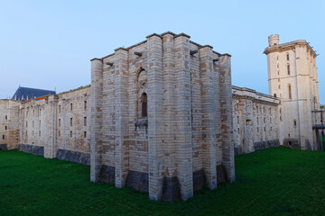 The Vincennes is historical castle located at the east of Paris, France.