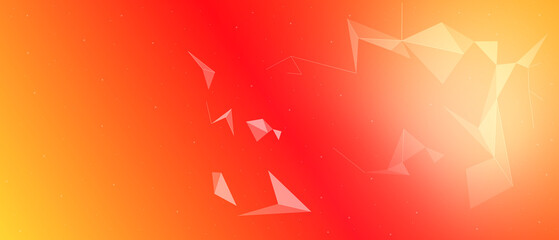 Abstract Mesh Background with Lines and triangular Shapes Design Layout for Business