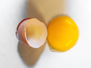 Broken egg