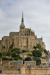 Obraz premium Le Mont-Saint-Michel (Normandie)