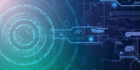 Vector Abstract technology circuit lines. Technology vector background.Eps10 vector illustration.
