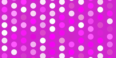 Light pink vector backdrop with dots.