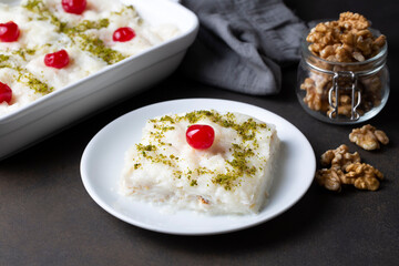 Turkish Traditional Ramadan Dessert Gullac