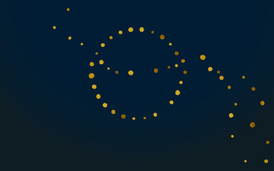 Golden Splash Luxury Vector Black Background.