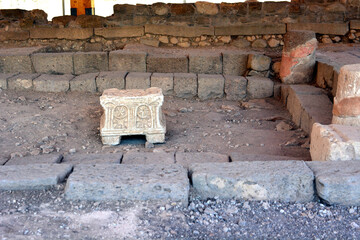 Ancient ruins of Magdala, Israel