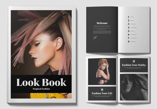 Fashion Look Book Brochure