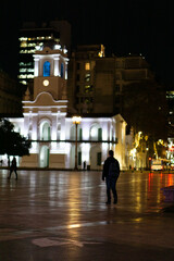 plaza de mayo at night Buenos Aires, Argentina
