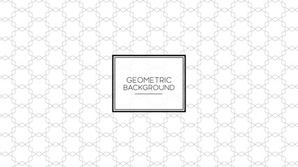 White background with black curved line shapes geometric shapes texture repeat pattern
