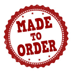 Made to order grunge rubber stamp