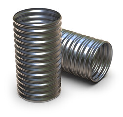 Corrugated metal pipe