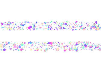 Glitch Texture. Modern Foil. Party Flyer. Carnival Confetti. Bright Art. Blue Shiny Background. Neon Effect. Laser Multicolor Wallpaper. Violet Glitch Texture