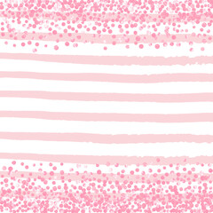 Modern Background. Celebration Spray. Rose