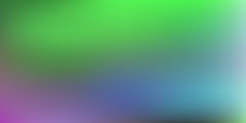 Light pink, green vector abstract blur drawing.