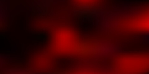 Dark orange vector abstract blur layout.