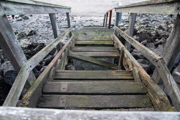 Obraz premium Abandoned Stairway