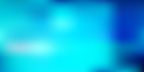Fototapeta premium Light blue vector blur texture.
