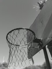 panier de basket en ouverture #panier de basket #ouverture #focus
 - obrazy, fototapety, plakaty