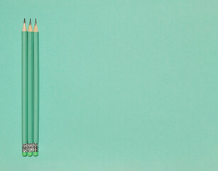 pencils and candles