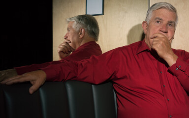 Portrait of an elderly man