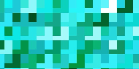 Light Blue, Green vector layout with lines, rectangles.