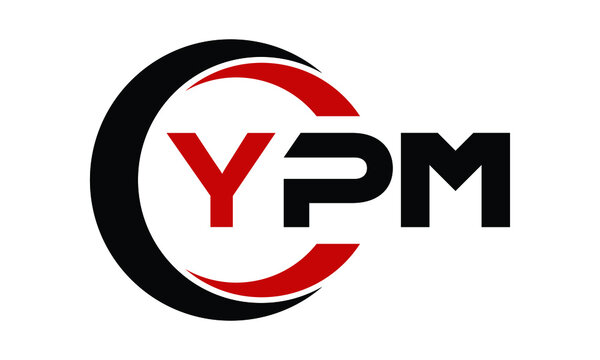 YPM swoosh three letter logo design vector template | monogram logo | abstract logo | wordmark logo | letter mark logo | business logo | brand logo | flat logo | minimalist logo | text | word | symbol
