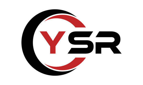 YSR swoosh three letter logo design vector template | monogram logo | abstract logo | wordmark logo | letter mark logo | business logo | brand logo | flat logo | minimalist logo | text | word | symbol