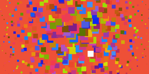 Light Multicolor vector template in rectangles.