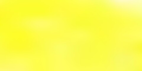 Fototapeta na wymiar Light yellow vector blur backdrop.