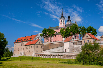 Fototapeta na wymiar Post-Camaldolian monastery complex. Wigry, Podlaskie Voivodeship, Poland.