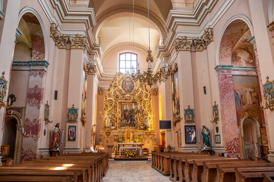 Post-Camaldolese Church of the Immaculate Conception. Wigry, Podlaskie Voivodeship, Poland.