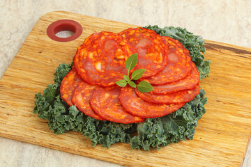 Italian pork dry sausage - Chorizo