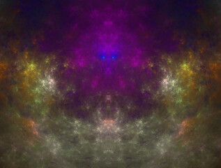 Imaginatory fractal abstract background Image