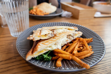 Toasted Sandwich at a restaurant