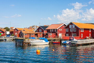 Mollösund a old fishing village at the swedish coast © Lars Johansson
