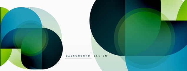 Obraz premium Geometrical minimal wallpaper. Geometric shapes. Vector illustration for wallpaper banner background or landing page