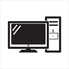 computer icon vector design template