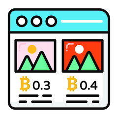 Forum icon, Non-fungible token, Digital technology.