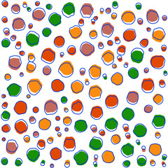 seamless pattern with Organic shape