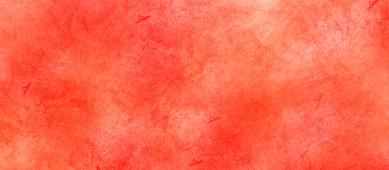abstract watercolor background, red and yellow color watercolor texture background. 
