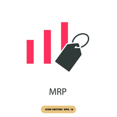 mrp icons  symbol vector elements for infographic web
