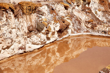Salineras de Maras, Peru, Südamerika.