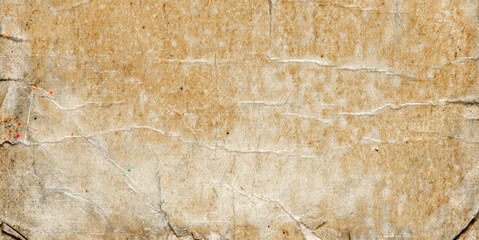 Naklejka premium Old rough paper texture. Worn book cover. Old cardboard. Abstract background.
